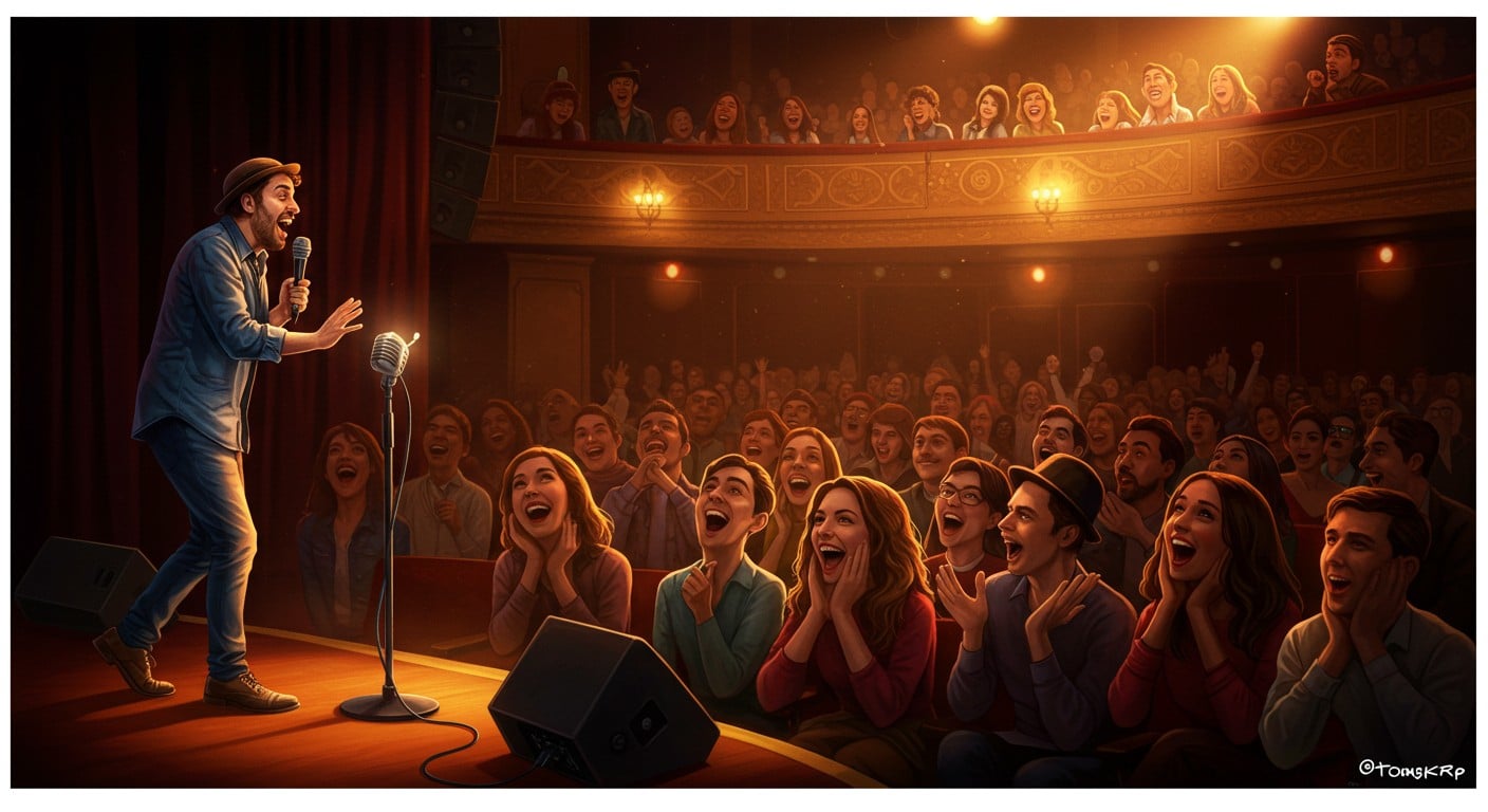 Découvrez notre sélection exclusive de 15 humoristes brillants à Paris : du stand-up engagé aux one-man-shows hilarants. Parfait pour rire et oublier l'automne ! Réservez vite pour des soirées inoubliables.