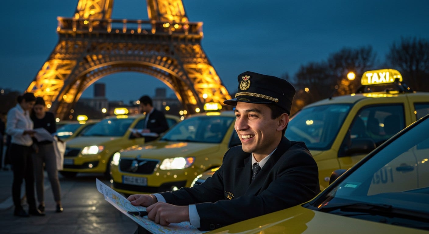 Découvrez pourquoi 1500 nouveaux chauffeurs de taxi rejoignent Paris annuellement malgré les plaintes. Un métier attractif qui résiste à la concurrence des VTC.