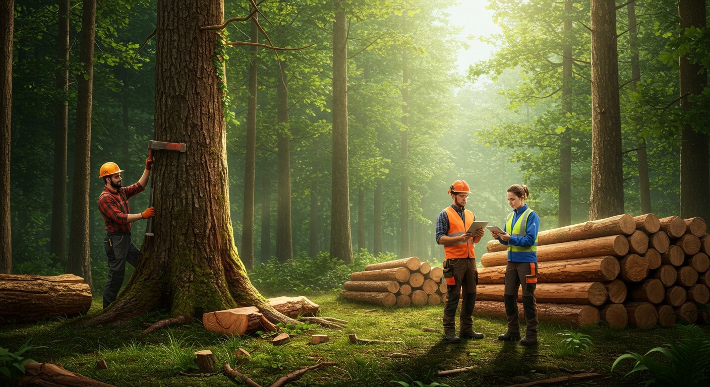 La filière bois recrute 20 000 pros ! Bûcherons, ingénieurs, techniciens : explorez ces métiers écoresponsables et les opportunités à saisir.
