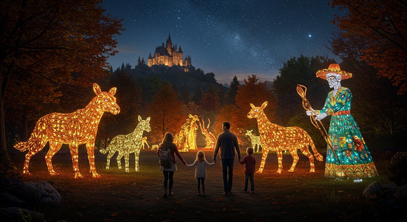 Découvrez 5 idées originales de sorties en famille pour la Toussaint dans les Yvelines : illuminations féériques, expo photo, animations mexicaines... Parfait pour occuper les enfants pendant les vacances !