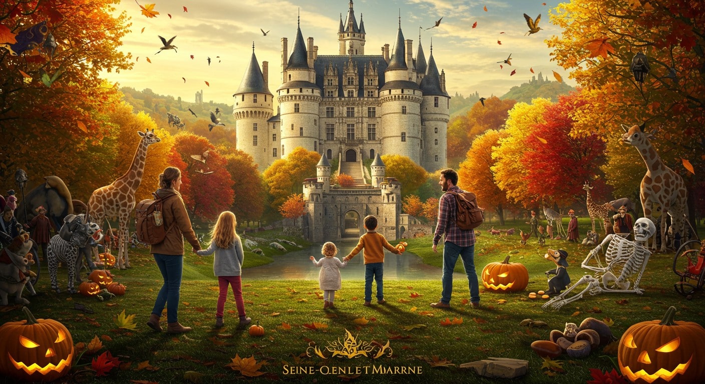 Découvrez 6 idées d’activités familiales en Seine-et-Marne : châteaux, parcs animaliers, Halloween. Des sorties pour petits et grands !