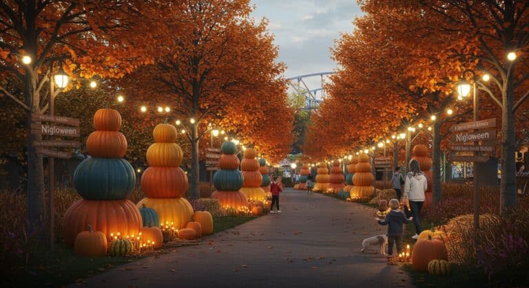 60 Tonnes de Citrouilles Locales pour Halloween à Nigloland