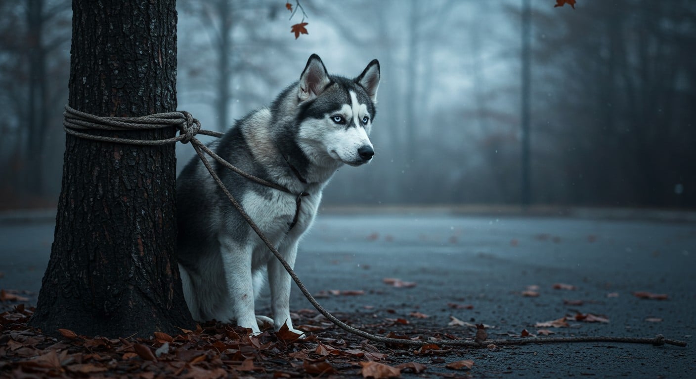 Un chien abandonné attaché à un arbre sans eau ni nourriture : un cas choquant qui révèle l’urgence de lutter contre l’abandon d’animaux. Découvrez les solutions.