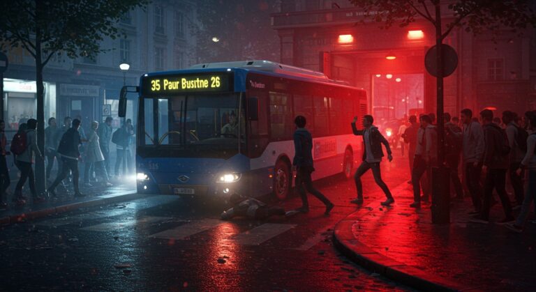Accident Bus Paris: Piéton Grièvement Blessé