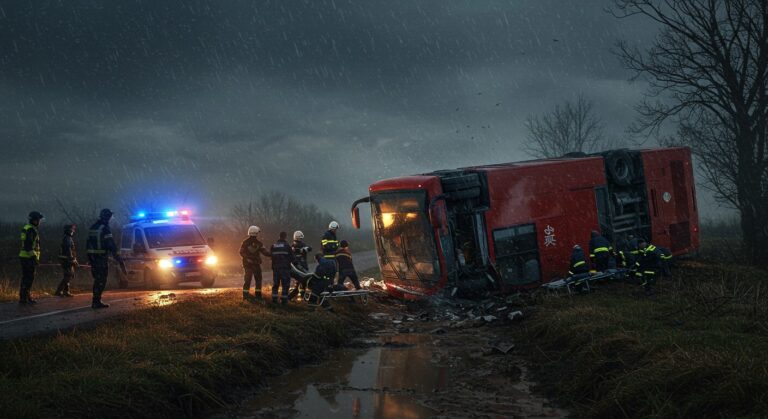 Accident Bus Serbie: 3 Morts et Blessés Graves