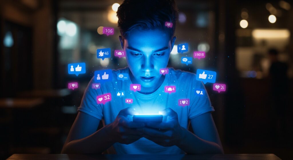 Accros aux Réseaux Sociaux : Une Vie Connectée