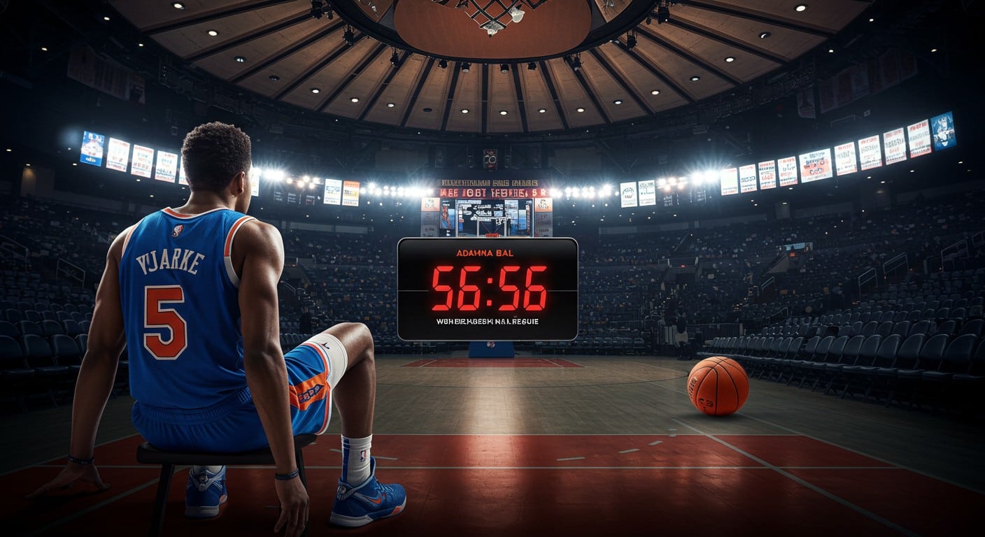 Découvrez l'histoire incroyable d'Adama Bal, joueur français écarté par les Knicks après seulement 56 minutes en NBA. Contrat Exhibit 10, G-League et perspectives : un parcours semé d'embûches qui fascine.