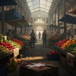 Agression au Couteau à Stains : Enquête sur un Marché sous Tension