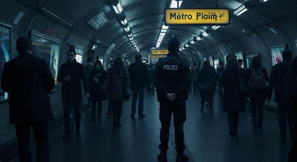 Agression Sexuelle dans le Métro : Un Policier Intervient