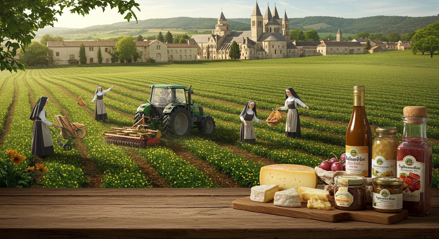 Les moniales de Boulaur lancent un appel pour financer une fraise rotative et soutenir leur agriculture bio. Découvrez leur défi et leurs produits uniques !