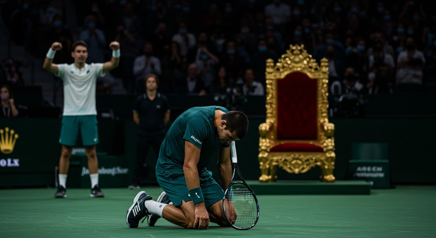 Défaite choc d'Alcaraz au Rolex Paris Masters face à Norrie. Sinner peut-il ravAnalysant la requête- La demande porte sur la génération d'un article de blog en français à partir d'un article du Parisien sur la défaite inattendue de Carlos Alcaraz au Rolex Paris Masters 2025. ir le trône ATP ? Analyse complète du faux pas et des enjeux pour la fin de saison.