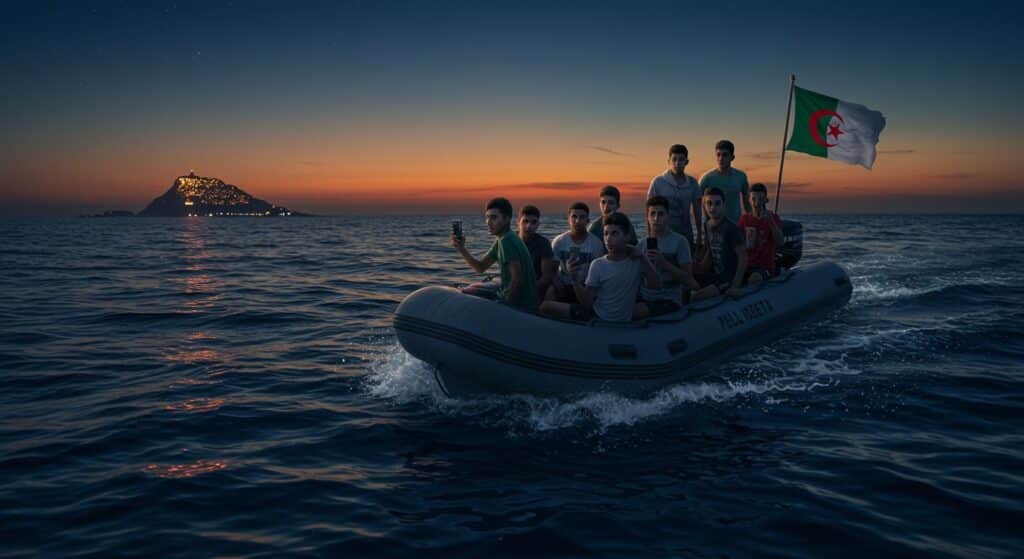 Algérie Rapatrie Mineurs Traversée TikTok Ibiza Bateau Volé