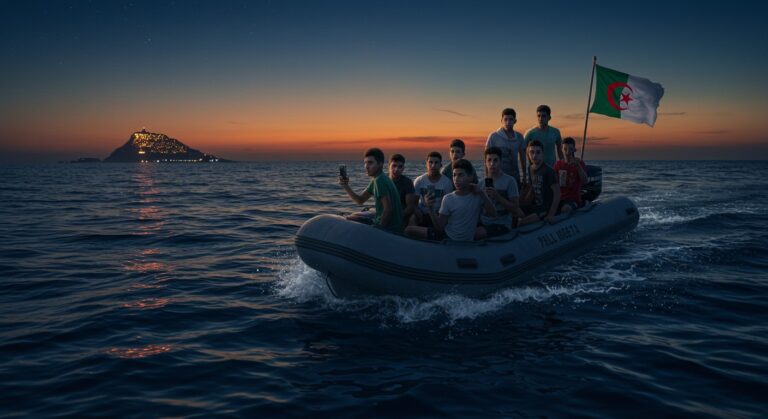 Algérie Rapatrie Mineurs Traversée TikTok Ibiza Bateau Volé