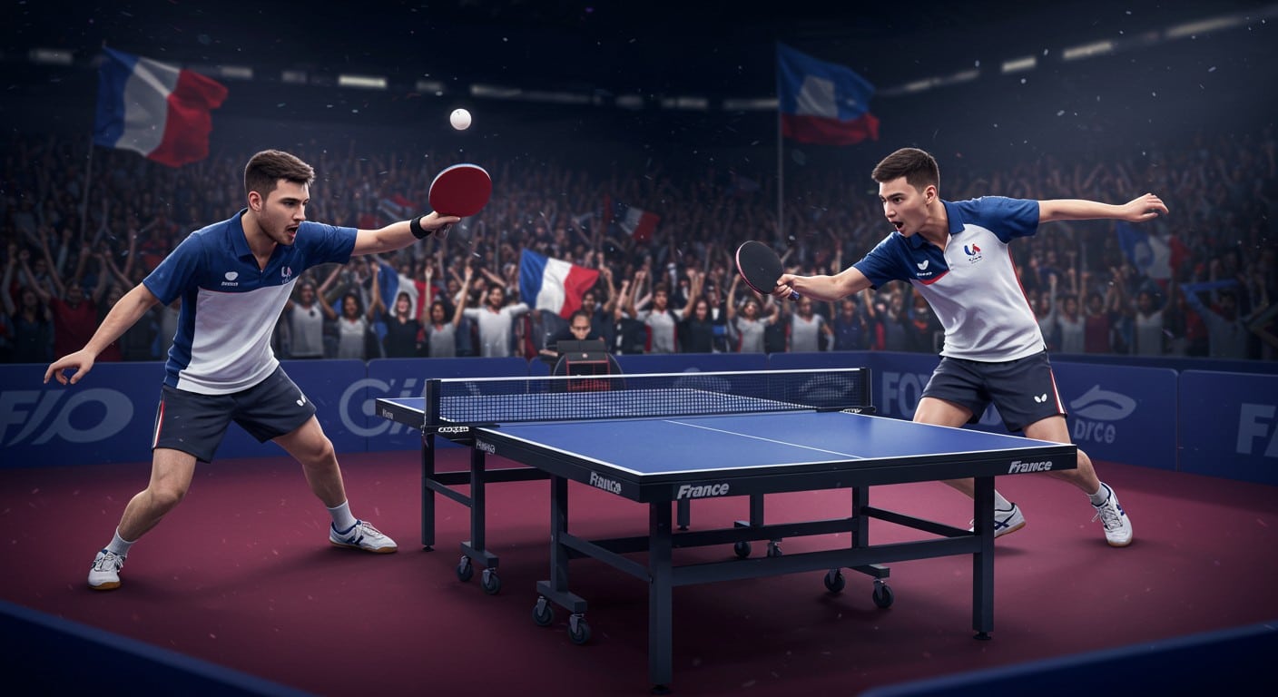 Regardez la demi-finale Allemagne-France des Championnats d’Europe de tennis de table avec les frères Lebrun, ce samedi à 13h sur La Chaîne L’Équipe !