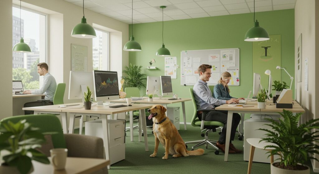 Aller Au Travail Avec Son Chien : Un Atout Antistress
