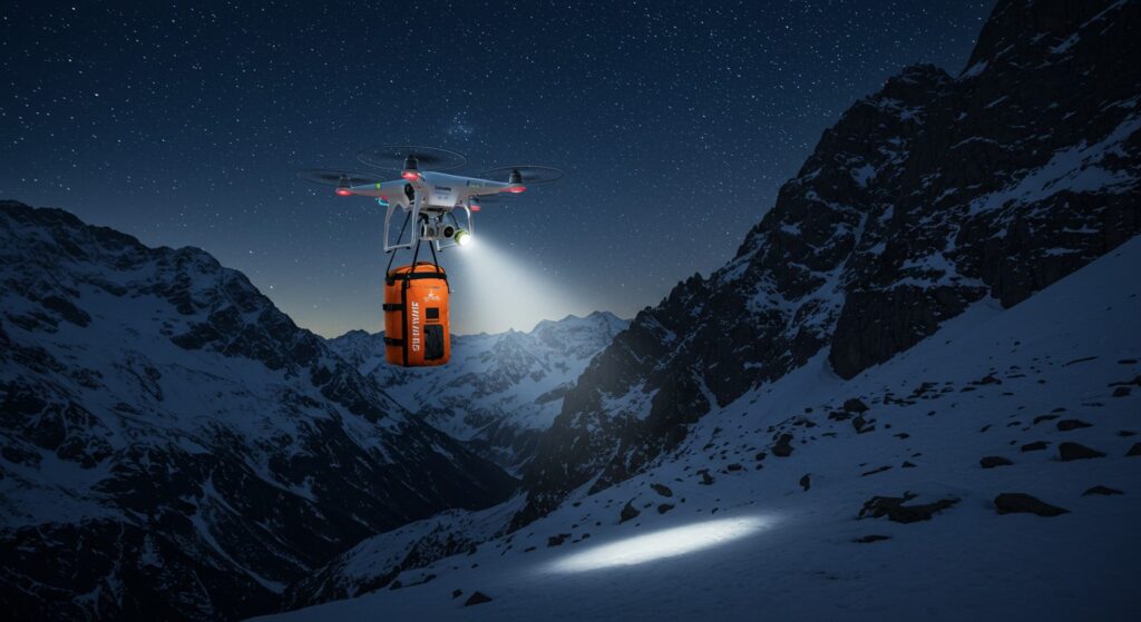 Alpinistes Sauvés par Drone : Une Première en France
