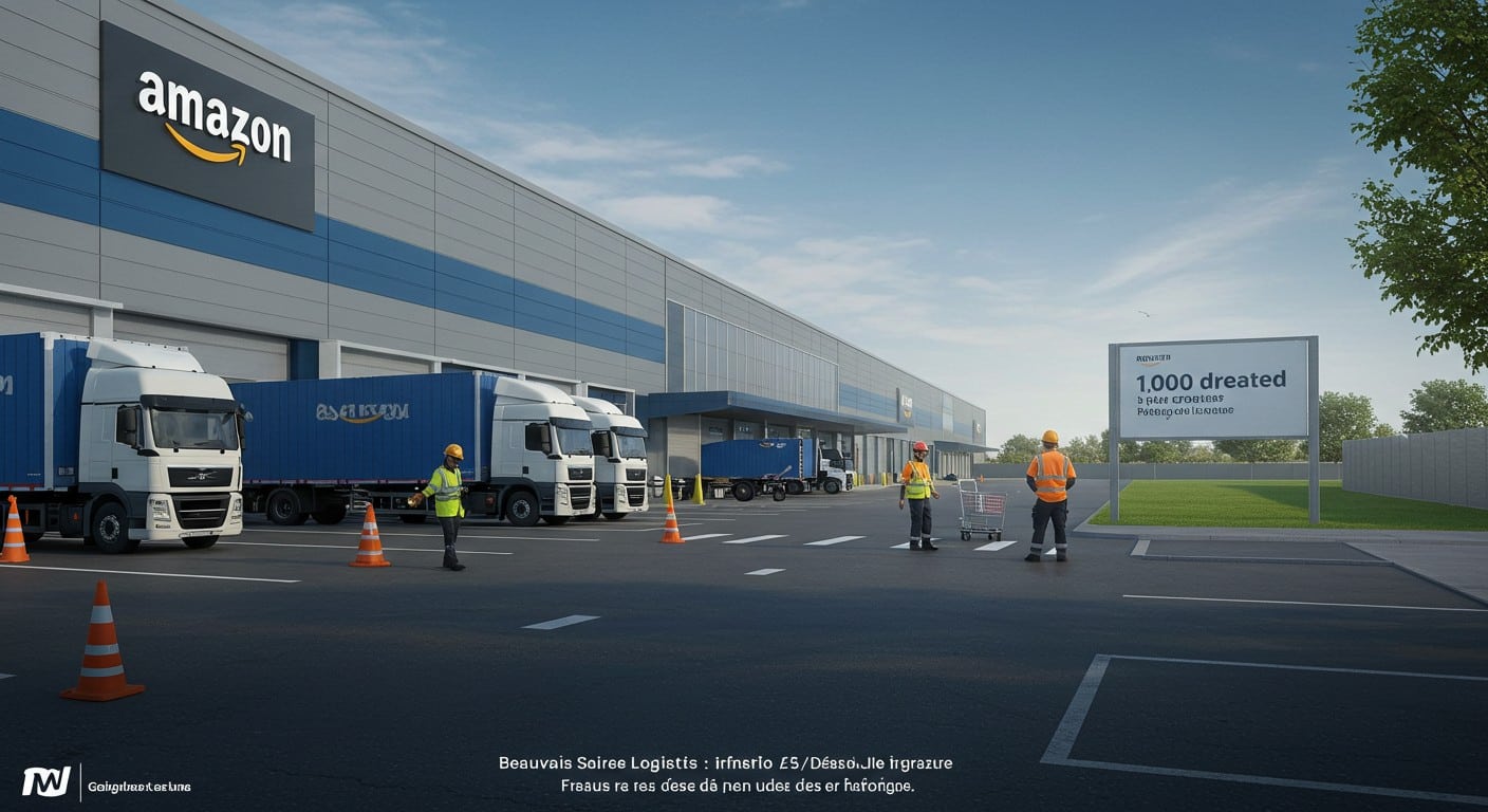 Un nouvel entrepôt Amazon à Beauvais en 2026 promet 1 000 emplois. Découvrez l'impact économique et les opportunités pour l'Oise.