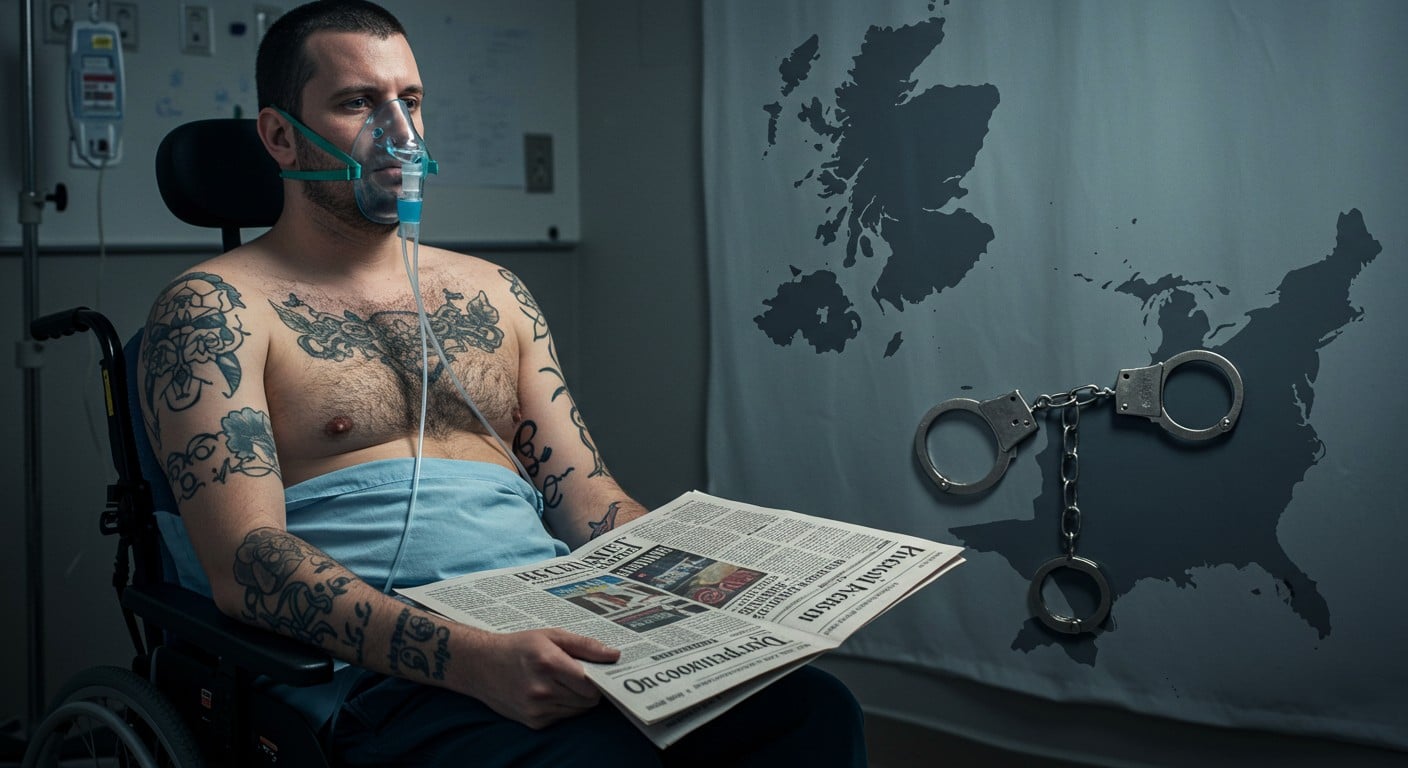 Découvrez l'histoire choc d'un Américain qui a simulé sa mort pour fuir des accusations de viol. Extradé d'Écosse, il écope de 5 ans de prison minimum. Une affaire incroyable à lire !