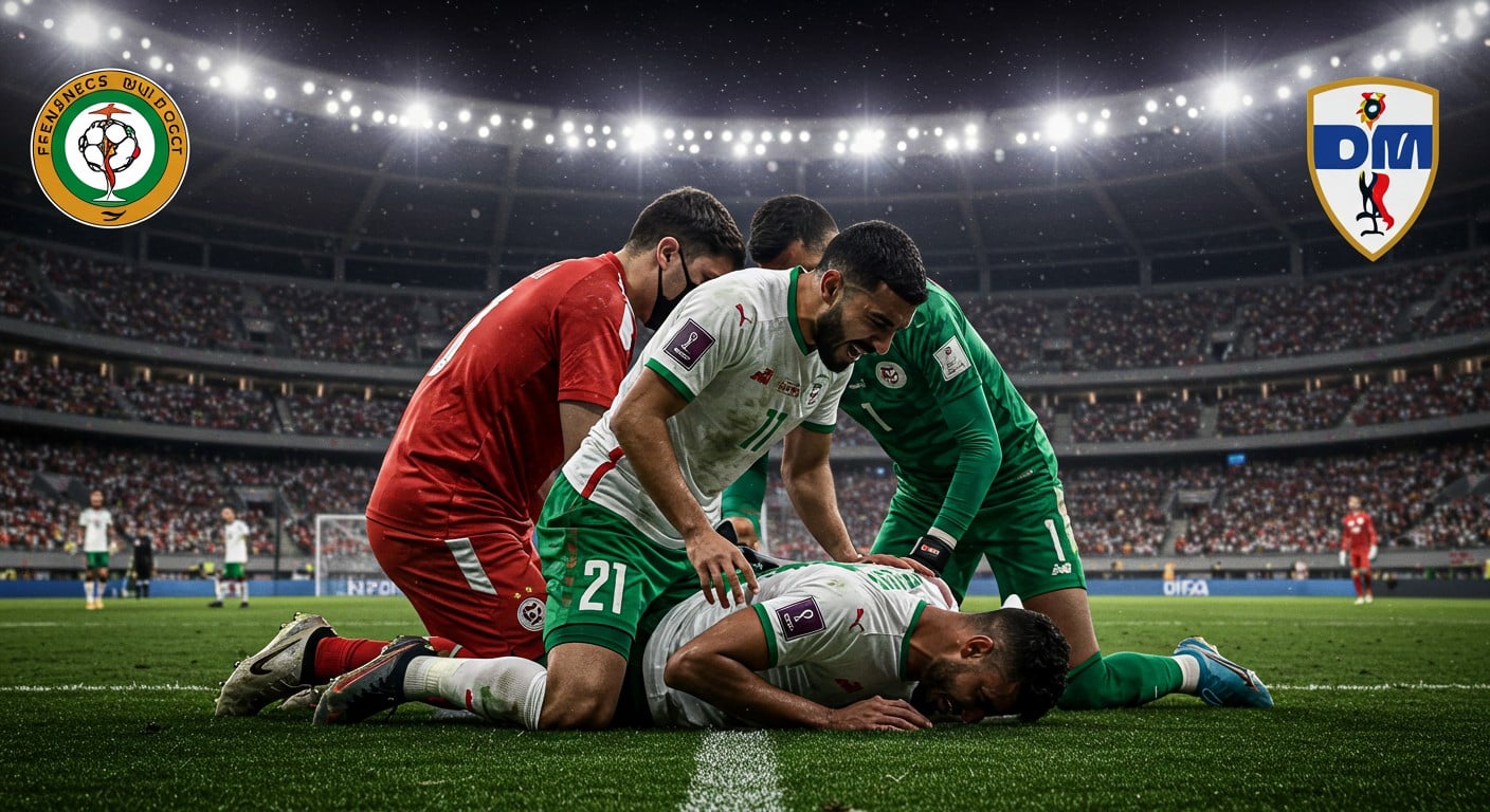 Découvrez le violent choc d'Amine Gouiri en sélection algérienne contre l'Ouganda, qui relance ses soucis à l'épaule. Impacts sur l'OM et De Zerbi, analyses et perspectives.