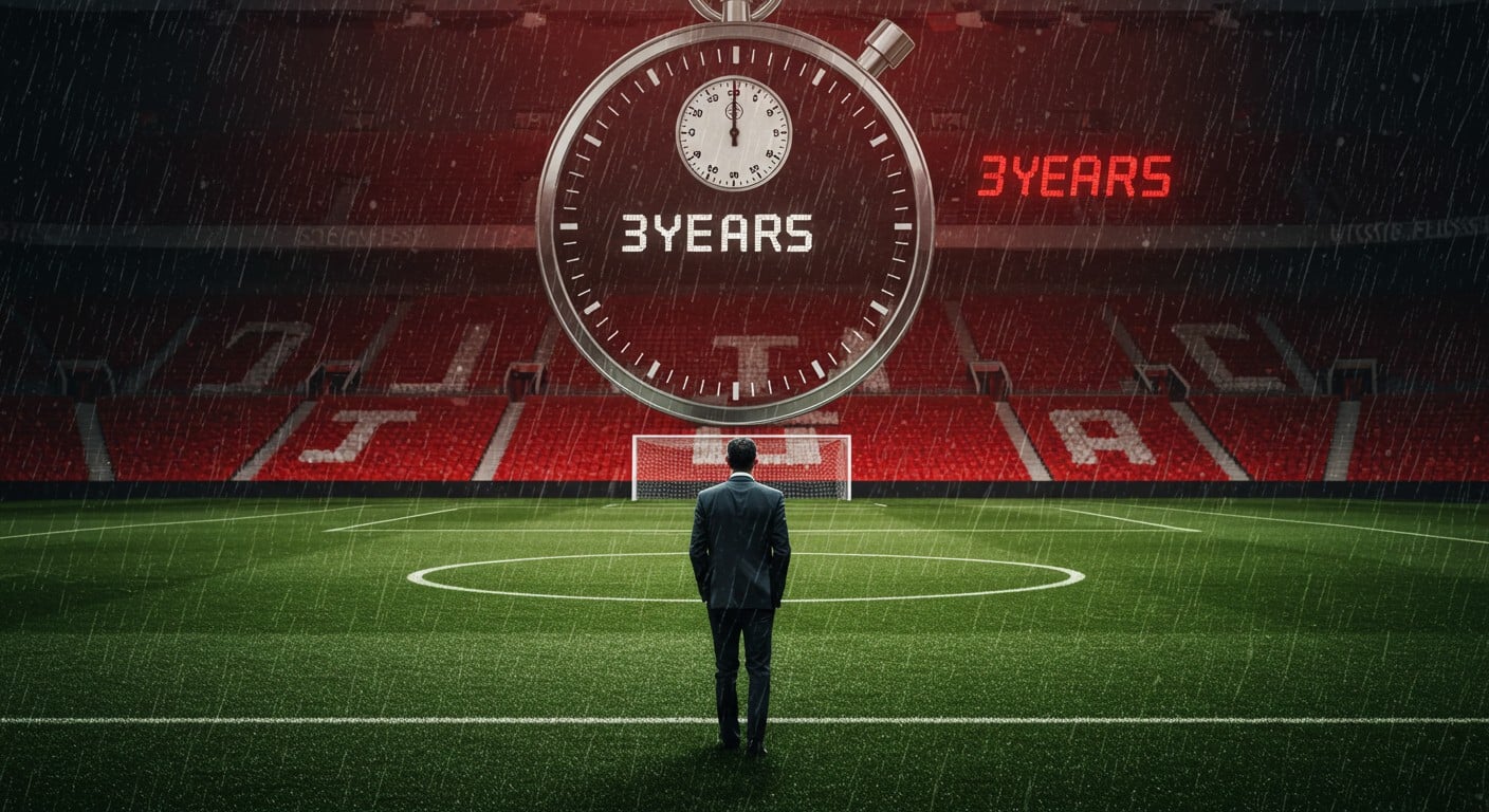 Ruben Amorim sous pression à Manchester United : Jim Ratcliffe lui donne trois ans pour réussir. Découvrez les défis et les attentes pour le coach portugais.