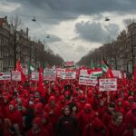 Amsterdam : Manifestation Géante pour la Palestine