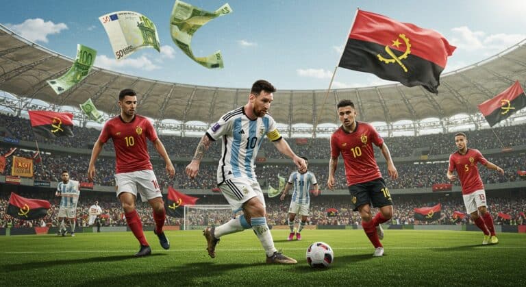 Angola Dépense 12M€ pour Messi et Argentine