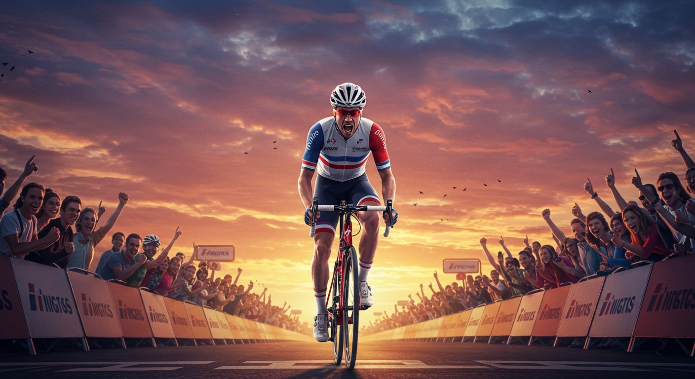 Arnaud Démare, sprinteur légendaire, annonce sa retraite. Revivez ses victoires iconiques et son parcours unique dans le cyclisme français.