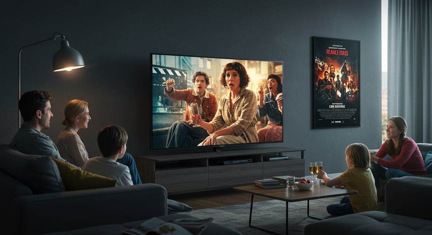 Adieu les Cons surpasse Independence Day en audience TV sur France 2. Découvrez les chiffres et tendances des programmes télé du 26 octobre 2025.