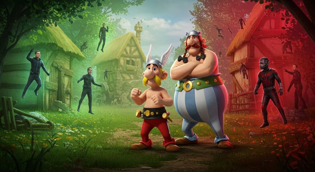 Audiences TV : Astérix Bat Ant-Man, Le Duel du Dimanche Soir