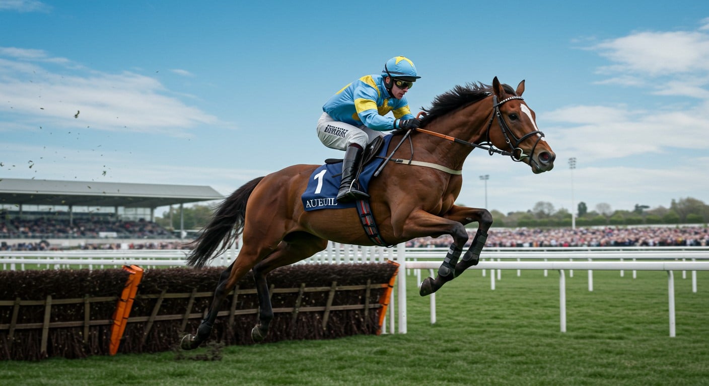 Aulko brille dans le Prix Jack Barbe à Auteuil, offrant un premier quinté à son jockey et entraîneur. Découvrez ce moment fort !