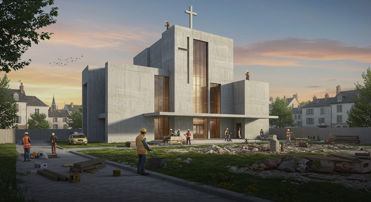 L’église Saint-Jean d’Aulnay-sous-Bois sera démolie pour une reconstruction moderne. Découvrez ce projet ambitieux prévu pour 2027 !