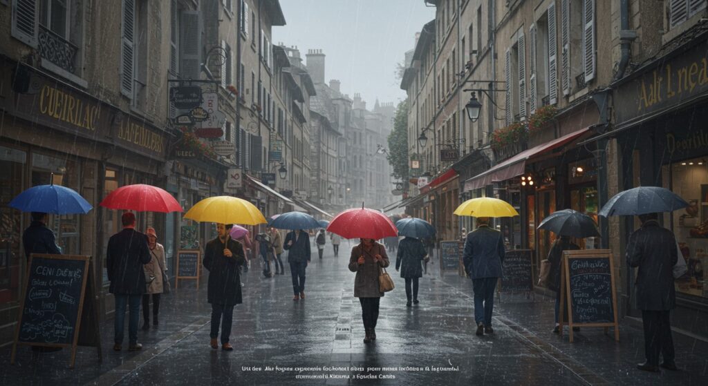 Aurillac Sous la Pluie : Vivre avec l’Humidité en France