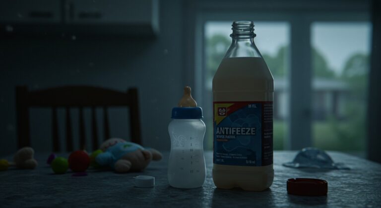 Baby-Sitter Arrêtée pour Empoisonnement Antigel Bébé USA