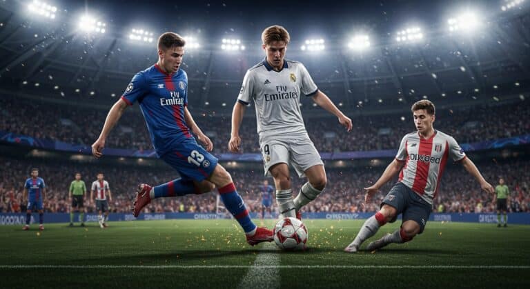 Barça-PSG : Senny Mayulu Brille en Ligue des Champions