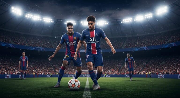 Barça-PSG : Une Attaque Jeune Pour un Choc Épique