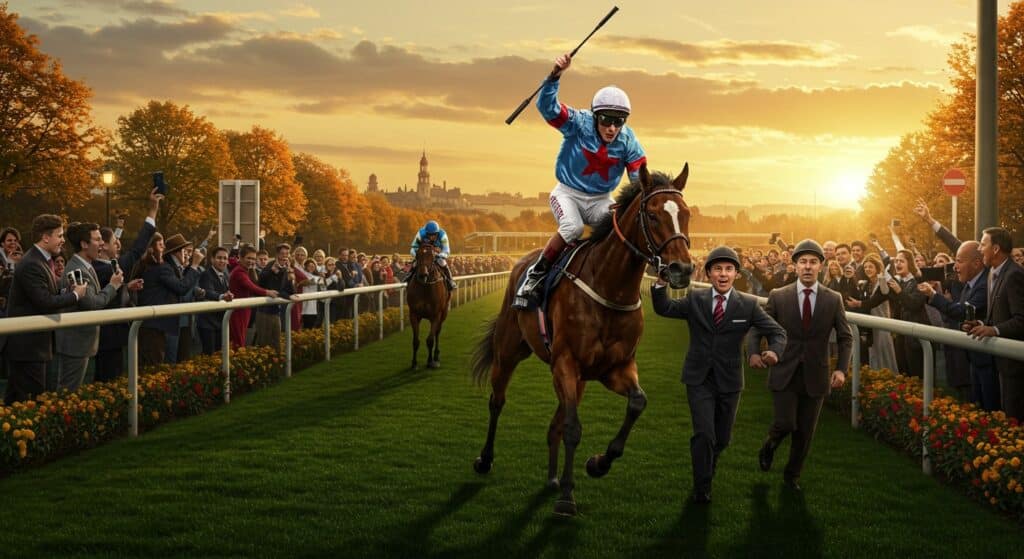 Barzalona Triomphe à l’Arc de Triomphe avec Daryz