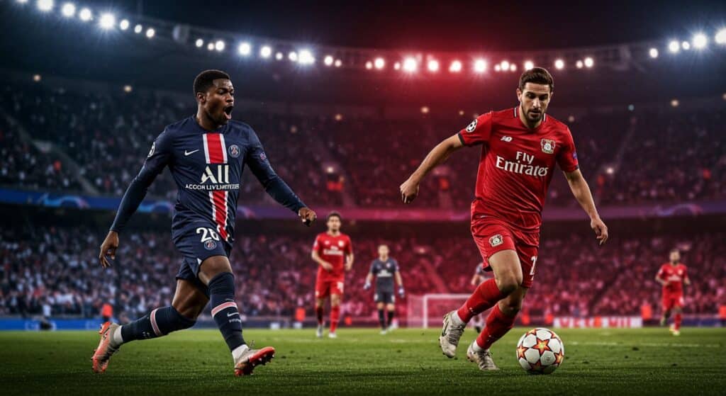 Bayer-PSG : Doué et Kvaratskhelia Font Trembler Leverkusen