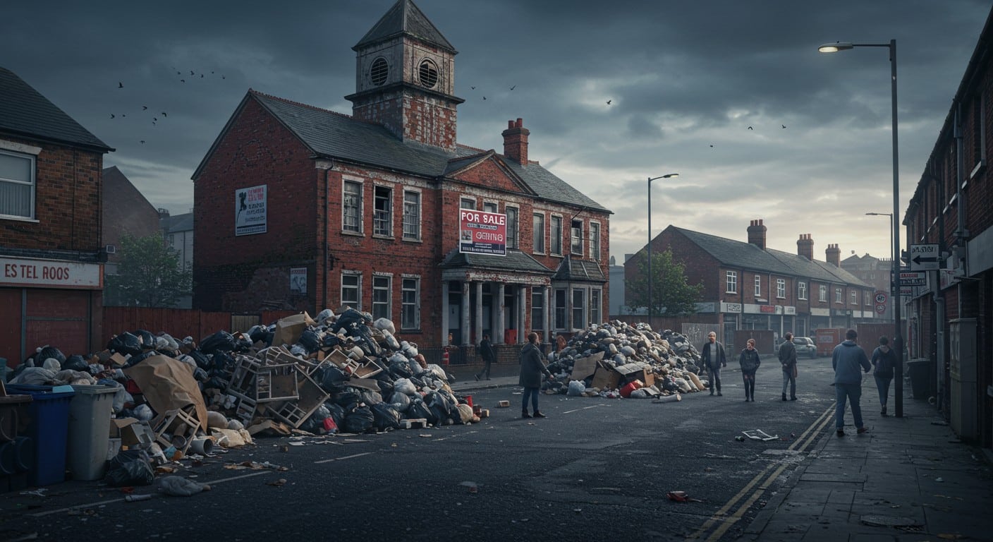 Découvrez comment Birmingham, en faillite, lutte avec grèves et fermetures de services. Une ville en crise se débrouille pour survivre.