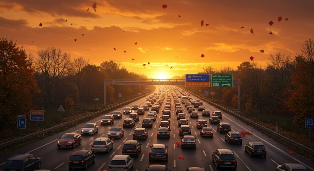 Bison Futé Orange Toussaint : Routes Chargées