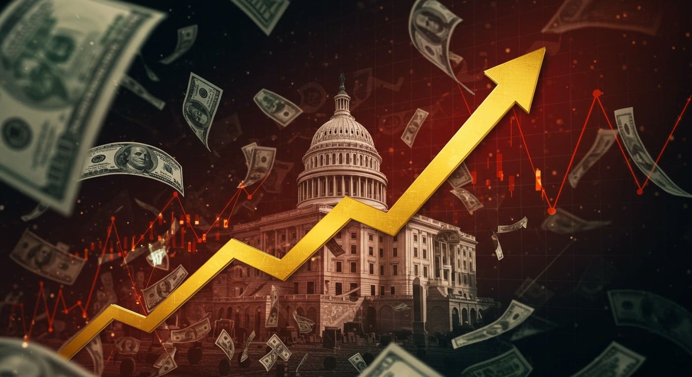 Le bitcoin dépasse 125 000 $ ! Découvrez les raisons de cette envolée : crise budgétaire US, promotion par Trump et quête d'actifs sûrs.