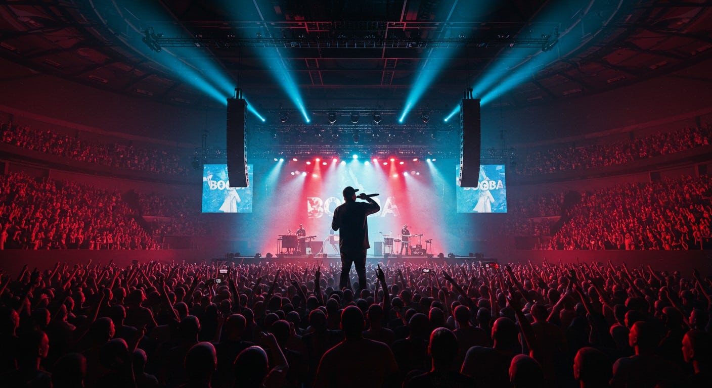 Booba enflamme Paris La Défense Arena pour 3 shows uniques ! Découvrez où trouver les dernières places pour ses concerts et plongez dans l’univers du rap français.