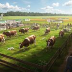 Bovins en Fuite : Chaos et Enquête à une Foire Agricole