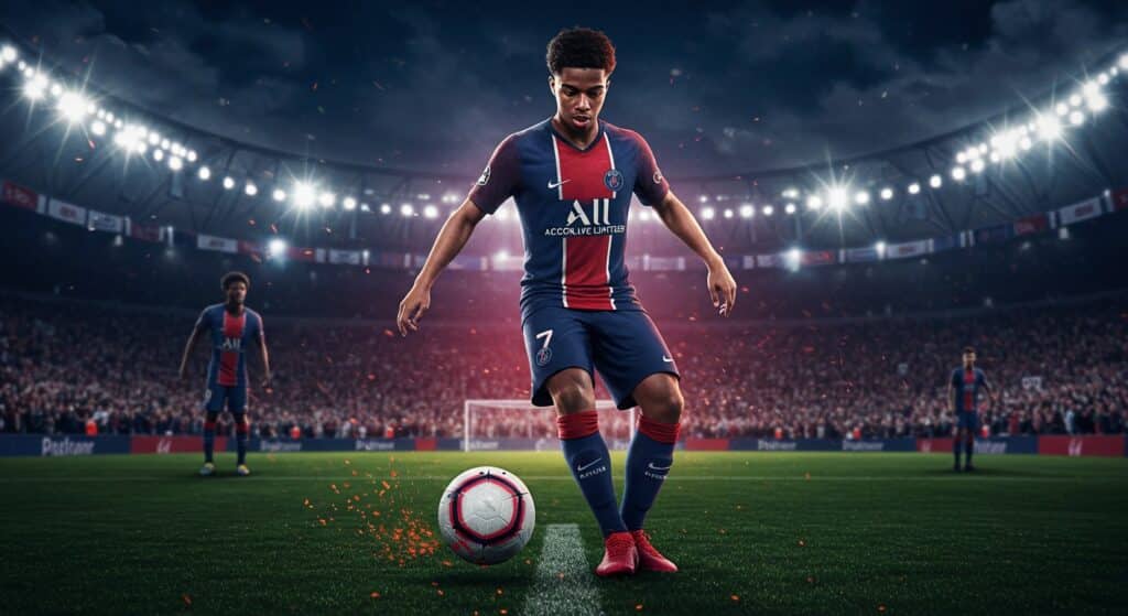 Bradley Barcola Éblouit en Ligue 1 : Analyse d’un Talent Émergent