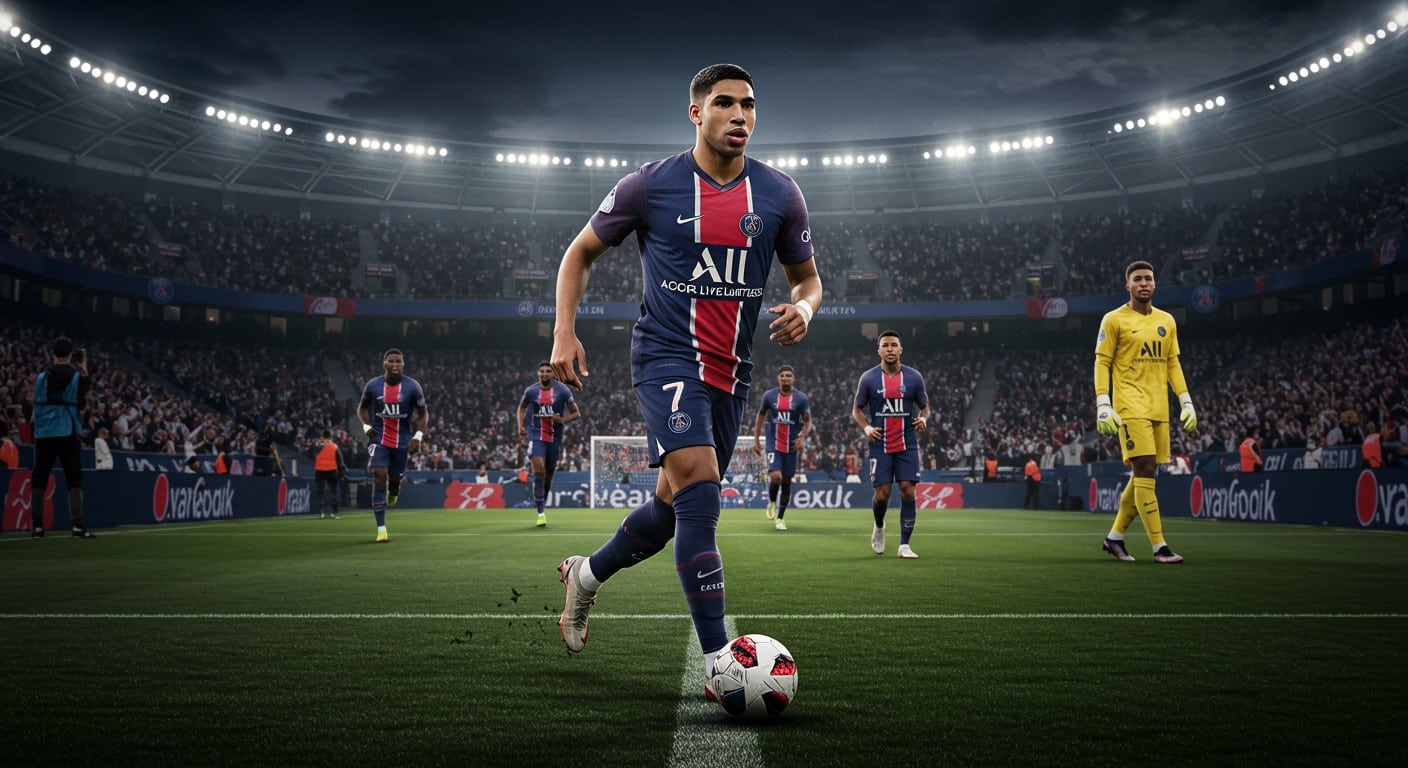 PSG domine Brest 0-3 avec un Hakimi en feu et un Vitinha étincelant. Découvrez les temps forts et analyses de ce match de Ligue 1 !