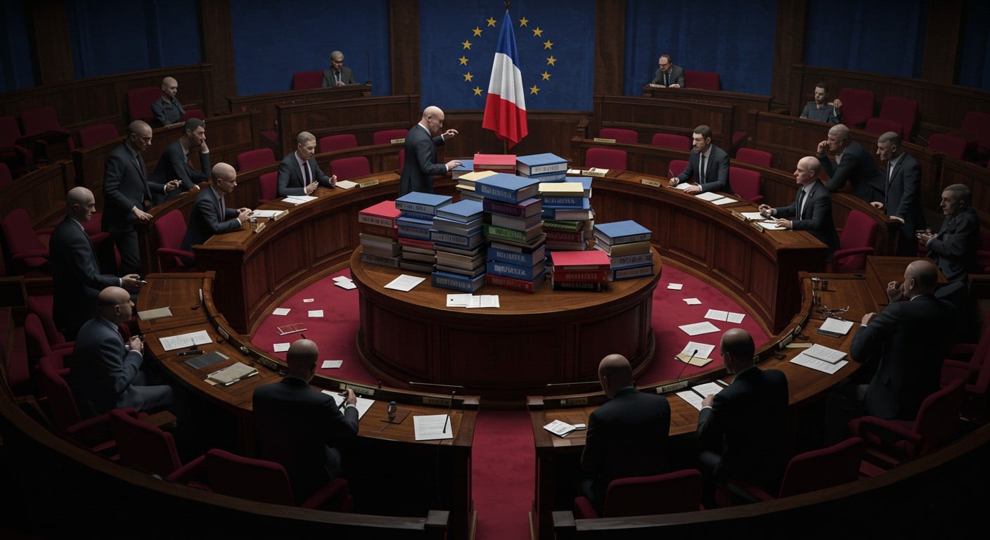 Marine Le Pen critique le budget 2026, jugé "terriblement mauvais". Découvrez les raisons de son opposition et les enjeux politiques en cours.