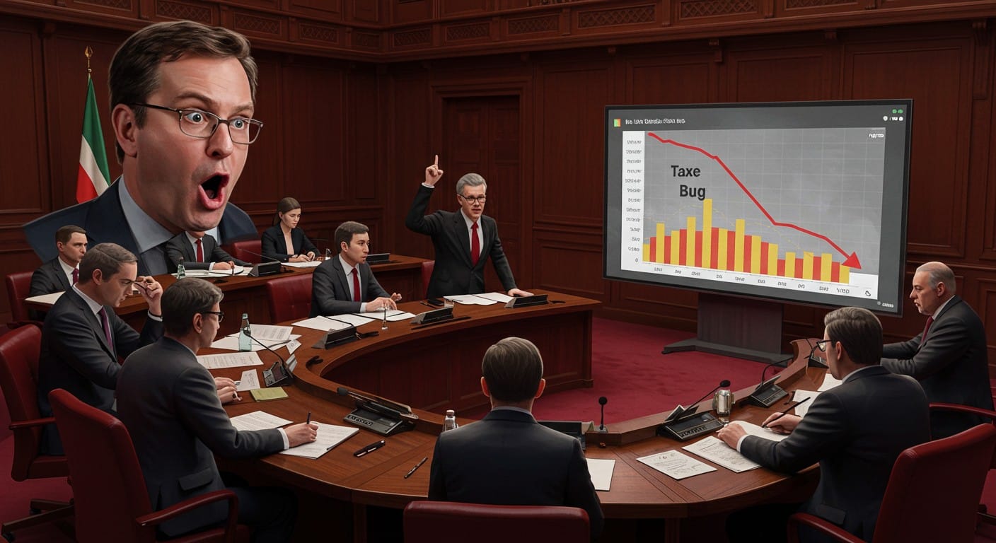 Un énorme bug a fait chuter la taxe sur les holdings promise par Lecornu lors des débats en commission. Comment les députés ont-ils réagi ? Et quelles conséquences pour le budget 2026 ? La suite va vous surprendre...