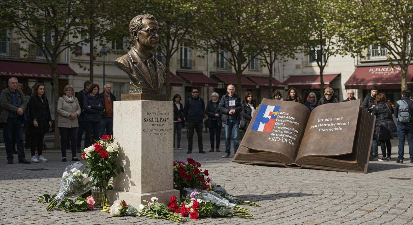 Cinq ans après l'assassinat de Samuel Paty, un buste en bronze est inauguré à Conflans-Sainte-Honorine. Un hommage émouvant à la liberté d'expression et au courage d'un professeur. Découvrez les détails de cette cérémonie poignante.