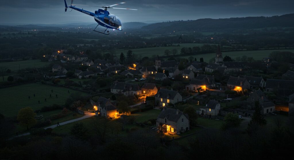 Cambriolages en Dordogne : Hélicoptère Mobilisé