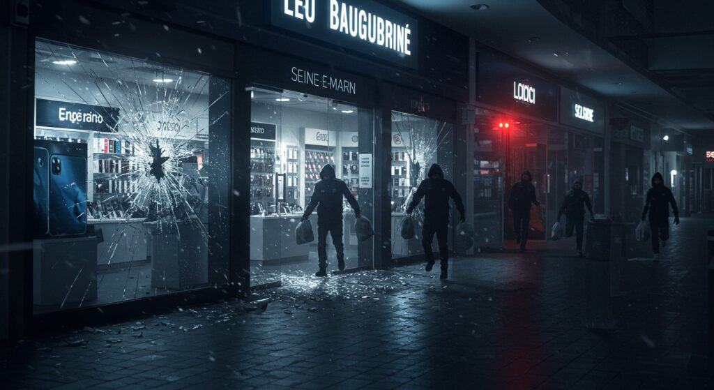 Cambriolages en Série Boutiques Téléphonie 77