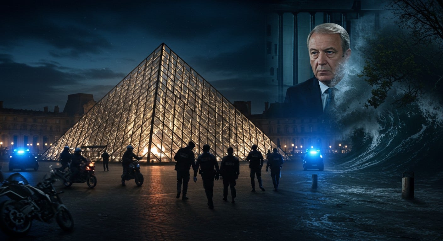 Découvrez les avancées sur le vol au Louvre avec 5 arrestations, la visite de Darmanin àAnalysant la requête- La demande porte sur la génération d'un article de blog en français basé sur des actualités du 30 octobre 2025, comme le cambriolage au Louvre et d'autres événements. Sarkozy en prison et l'alerte crues en Drôme. Infos clés du 30 octobre !